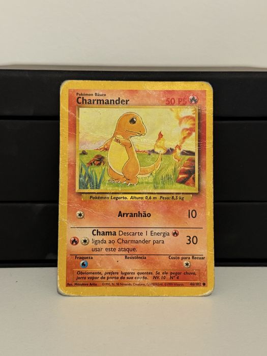 1ª edição Pokémon Charmander