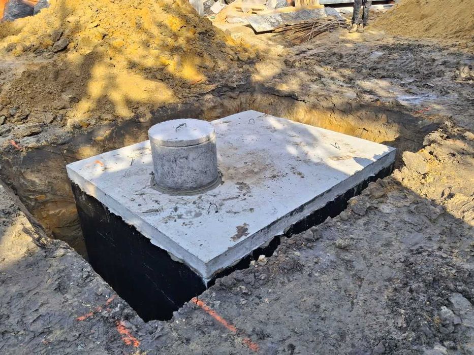 Szamba betonowe zbiorniki na deszczówkę