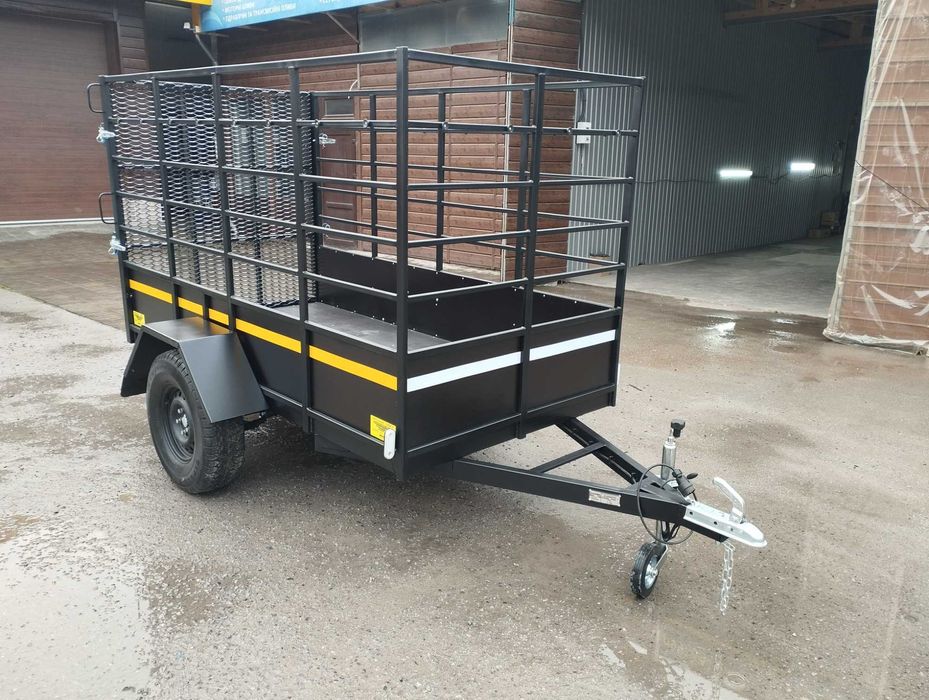 Причіп для перевезення тварин, телят, свиней, худоби, скотовіз