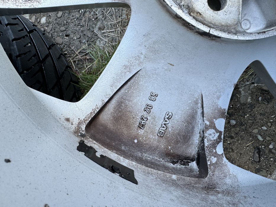 Oryginalne Alufelgi Koła Saab Opel 5X110 ET49 225/45R17