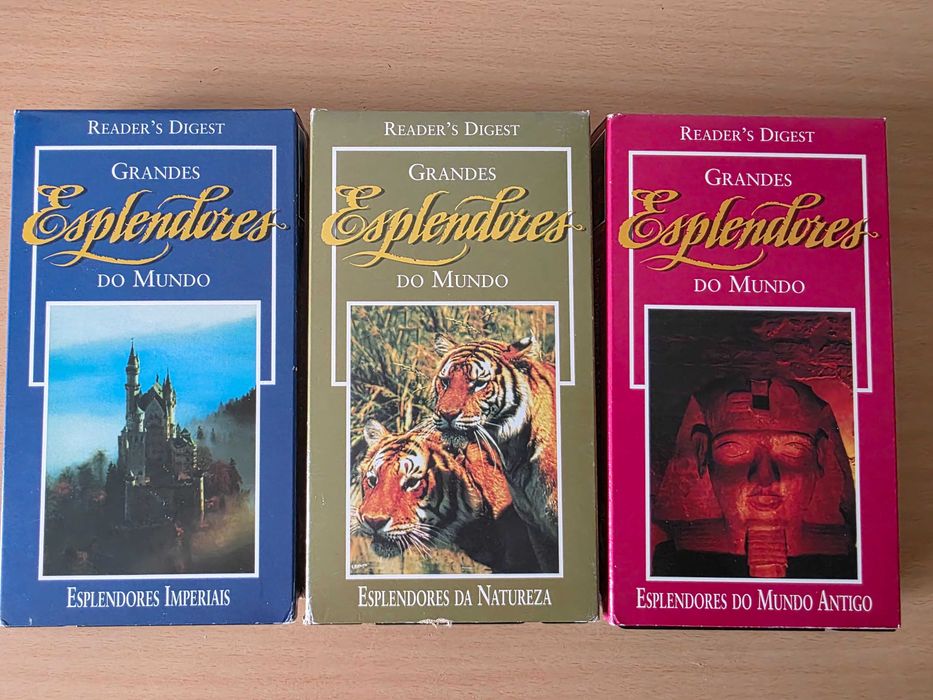 3 VHS tapes from the "Great Splendors of the World" collection64752327886337121