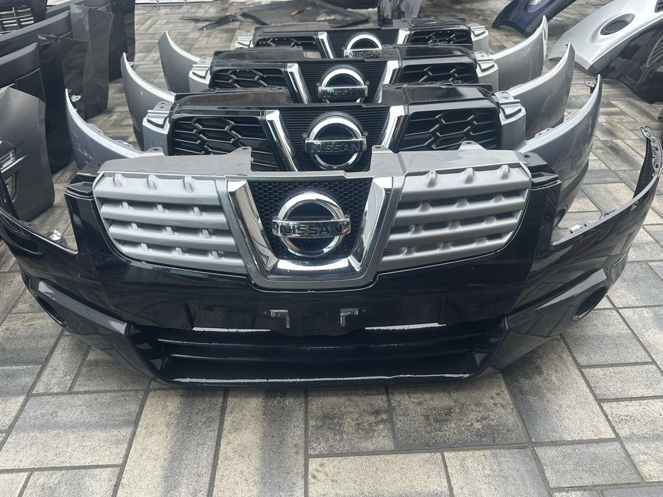 Бампер на Nissan Qashqai J10 Ніссан Кашкай Рест до рест