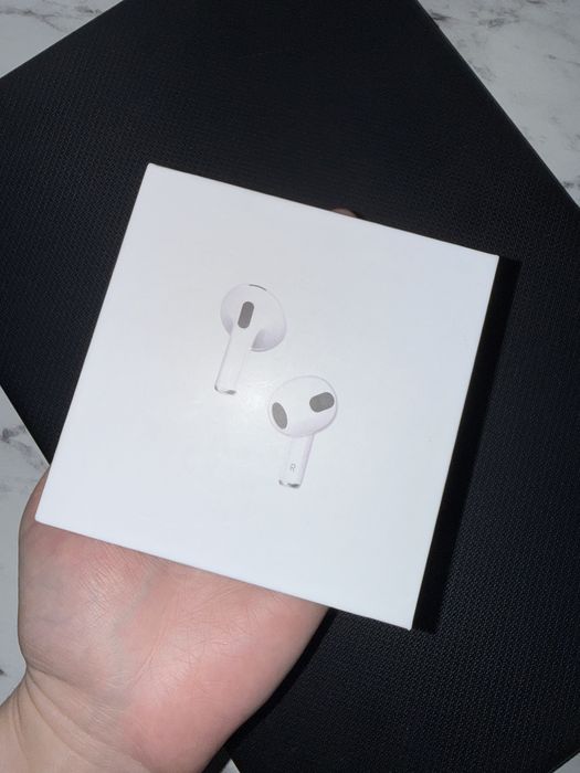 Airpods Apple 3 беспроводные Bluetooth наушники новые оригинал гаранти