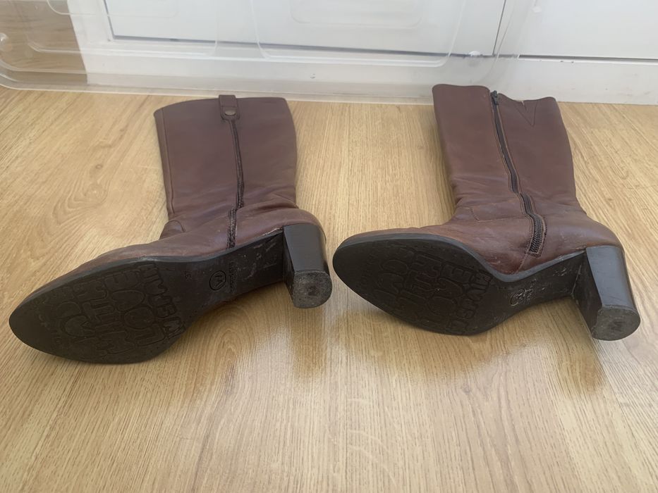 Botas cano alto 37 marca wonders