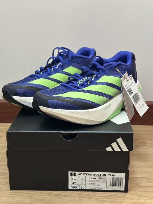 Adizero Boston 13 novas 42 troco por 42.5