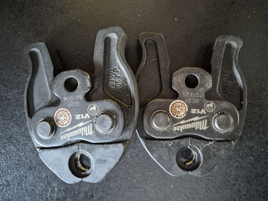 Zacisk cęga szczeka kamień REMS MILWAUKEE NOVOPRESS J12 V12 NOWA