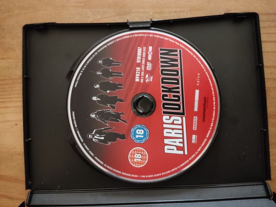 Paris lockdown dvd