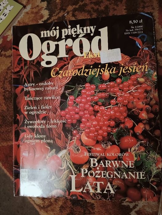Mój piękny ogród, czasopismo z różnych lat, komplet 10 szt