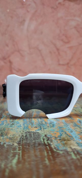 Off white białe okulary przeciwsłoneczne unisex damskie męskie