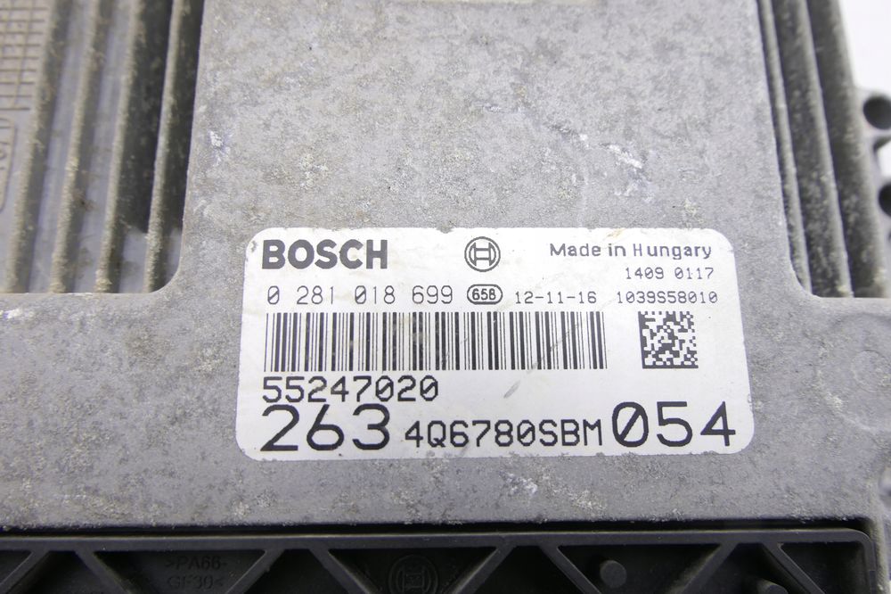 Komputer Sterownik Silnika FIAT DOBLO II 1.6 JTD 55247020 0281018699
