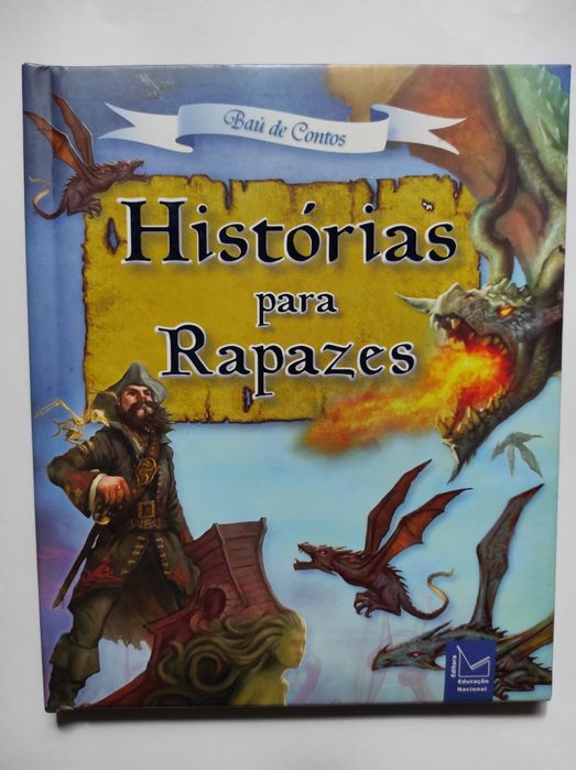 Livro "Histórias para rapazes" - baú dos contos