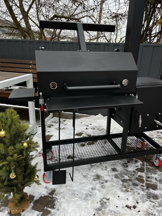 Реверсний смокер.Коптильня.Барбекю.