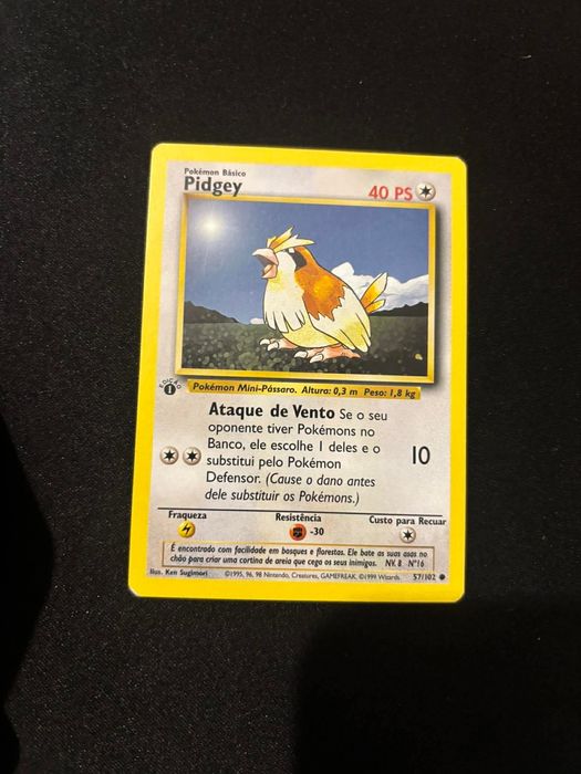 Cartas Pokémon antigas