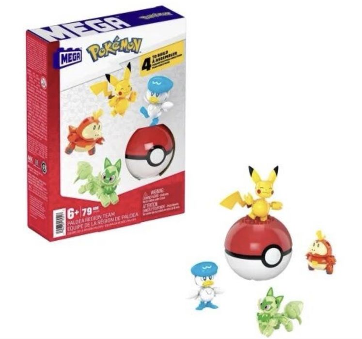 Pokemon mattel конструктор