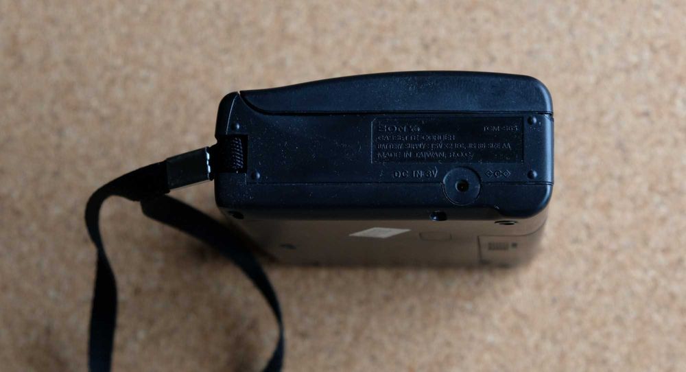 SONY leitor gravador de cassetes TCM-S65 para peças