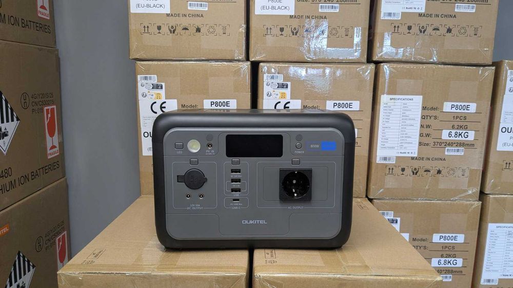 Зарядна Станція Oukitel P800 - 800 Вт, 512 Вт-год