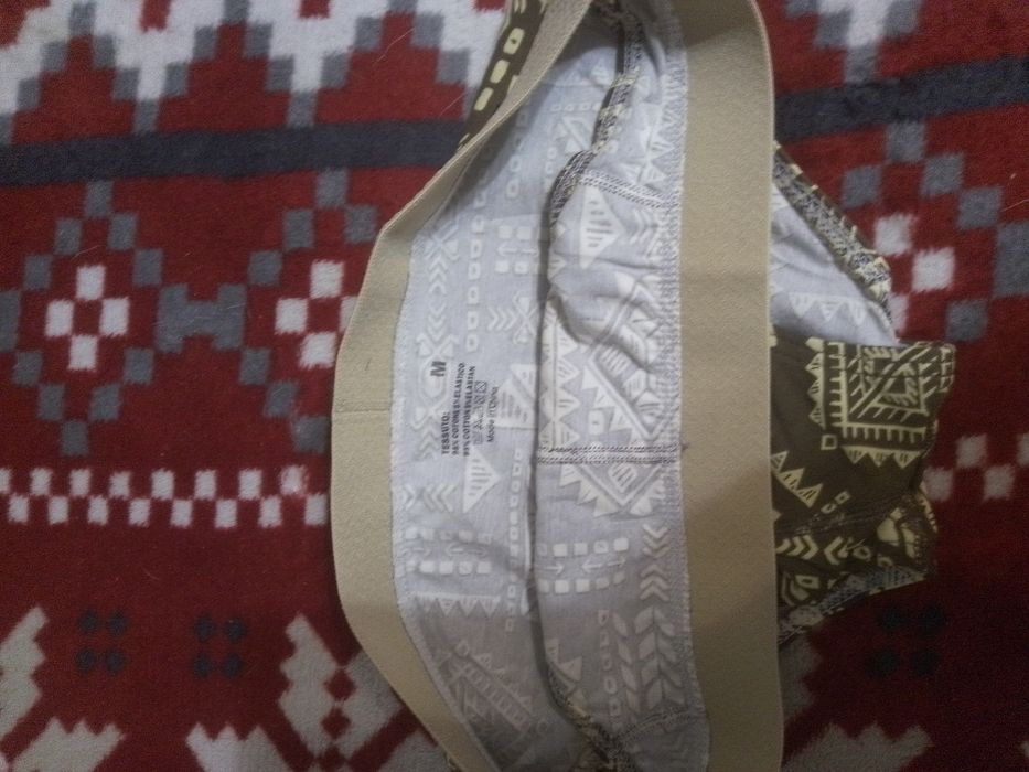 Męskie brązowe slipy