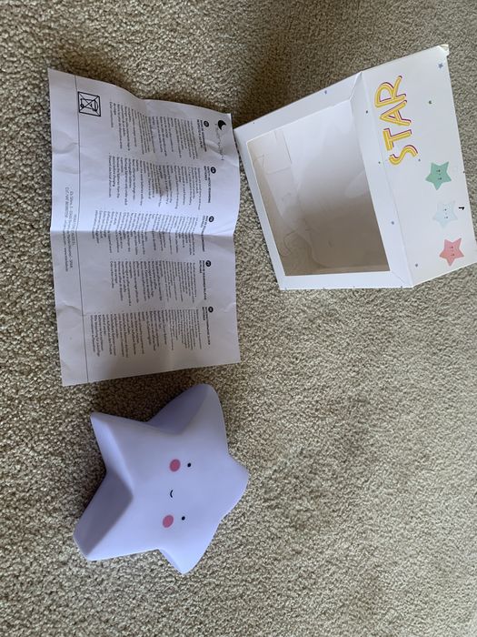 Luz nocturna estrela