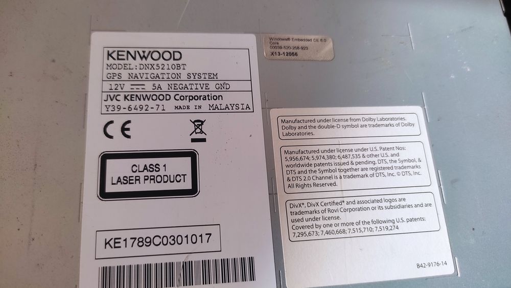 Автомагнитола JVC KENWOOD