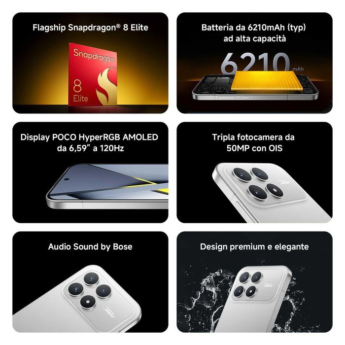 Xiaomi Poco F8 Pro 12 ГБ RAM, 512 ГБ ROM, Global, adapter