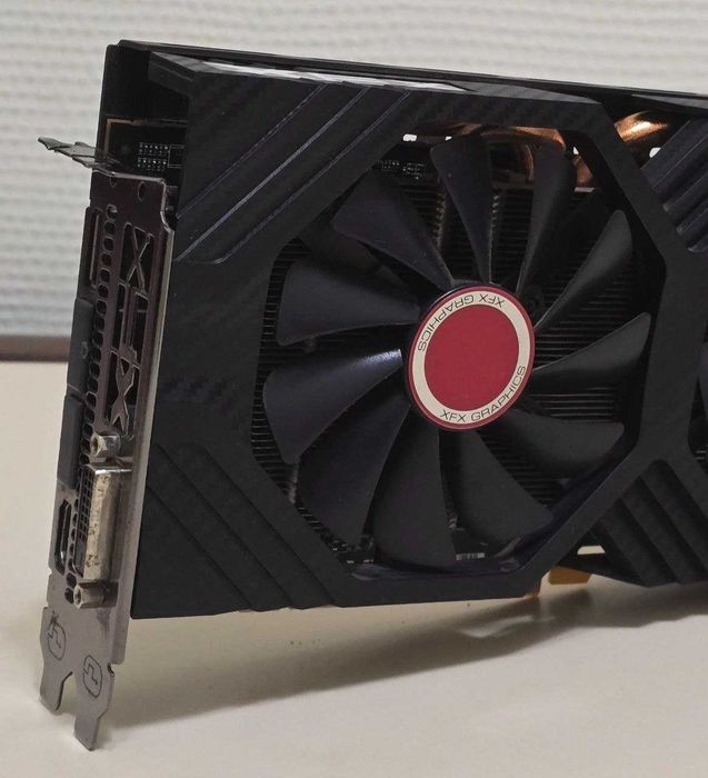 Відеокарта XFX RX 580 8Gb Black OC