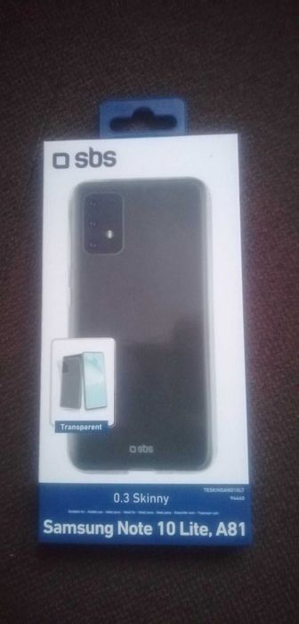 Samsung Note 10 Lite / A81 case etui pokrowiec obudowa plecki