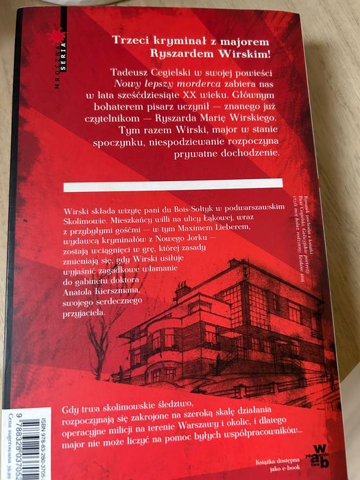 Książka „Nowy lepszy morderca”