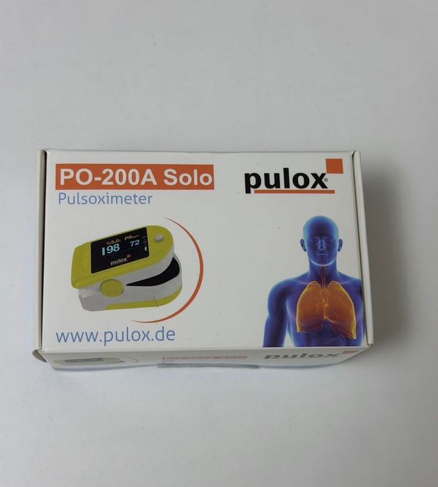 Пульсоксиметр Pulox PO-200A Solo / Пульсоксиметр на палець / Оксиметр