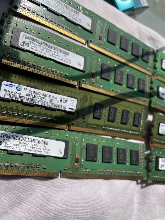 Lote Memórias RAM DDR3 (90unidades)– Para revenda ou técnicos