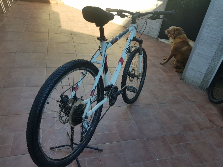 Bicicleta roda 26 rockrider travão de disco revisão feita
