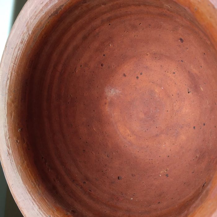 Справжня Старовинна Макітра ручної роботи.глиняний посуд.