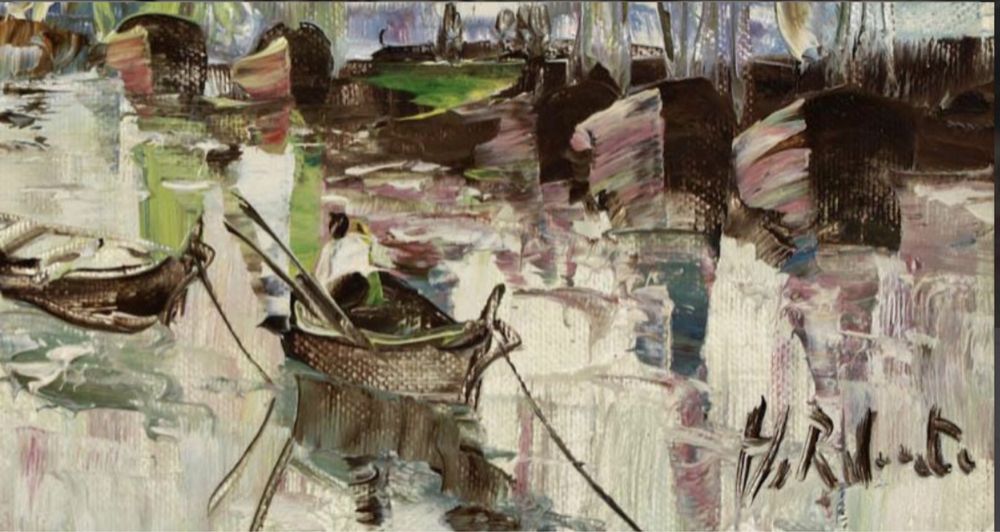 HILÁRIO ROBERTO - Original - Pintura a óleo sobre tela