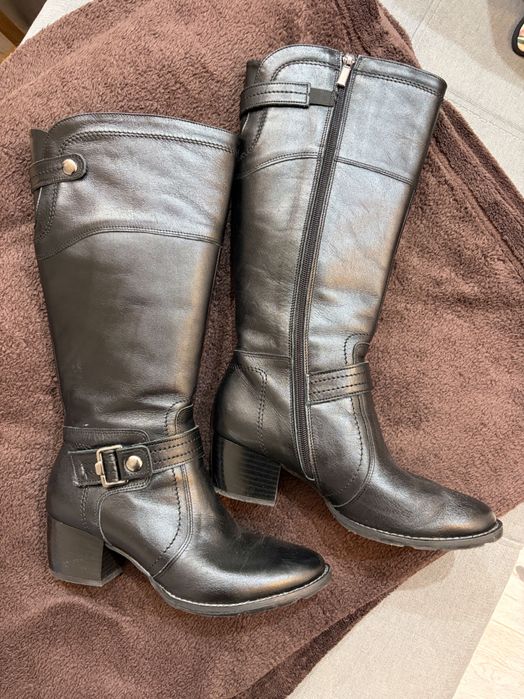 kozaki z prawdziwej skóry