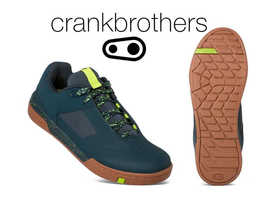 NOWE Crank Brothers Stamp Lace 44 ENDURO MTB platformowe rowerowe FV 23%