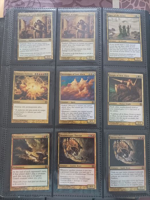 Lote de 72 Cartas Magic The Gatherin