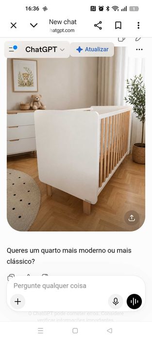Berço de bebé TRAMA