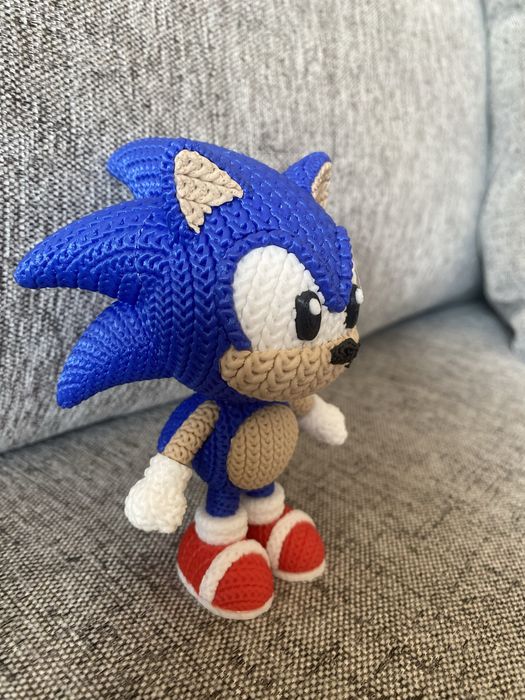 Sonic impresso em 3D