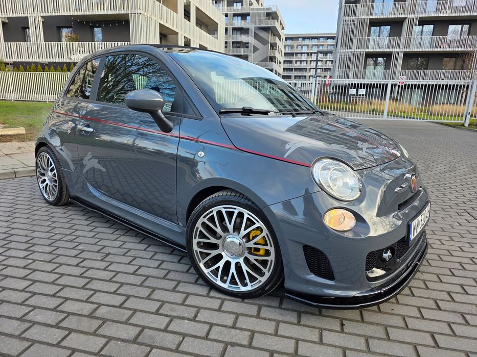 Fiat 500 Cabrio Abarth 595 Turismo, 1.4l Turbo 160KM*Dokumentacja pochodzenia