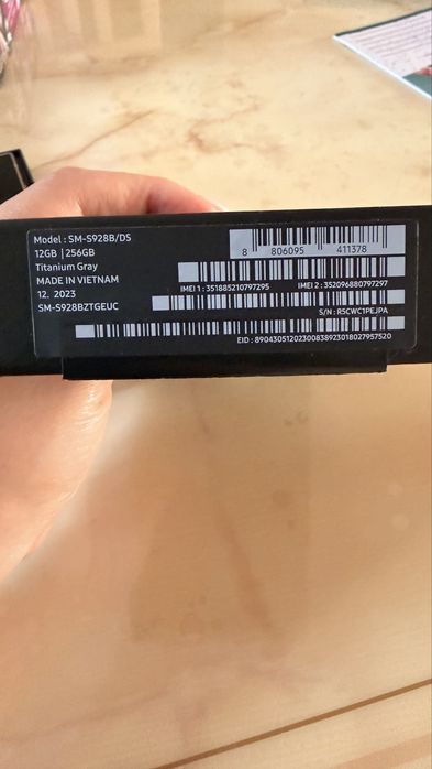 Смартфон samsung galaxy s24 ultra 12/256gb titanium gray