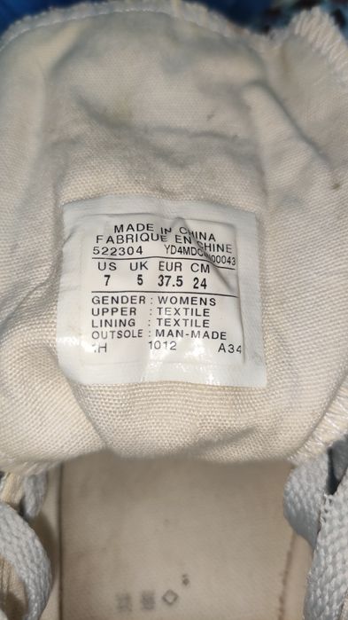 Converse Конверсы 24 см 37,5 размер