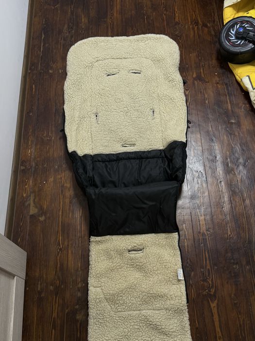 Зимовий чохол на дитячий візок на овчині