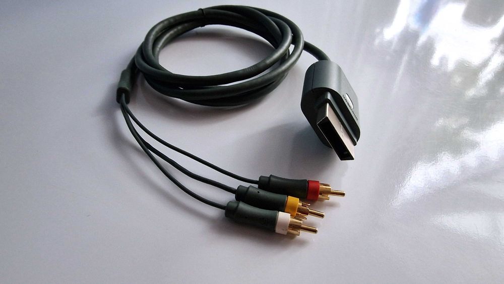 Kabel Microsoft Xbox 360 Component  AV Chinch