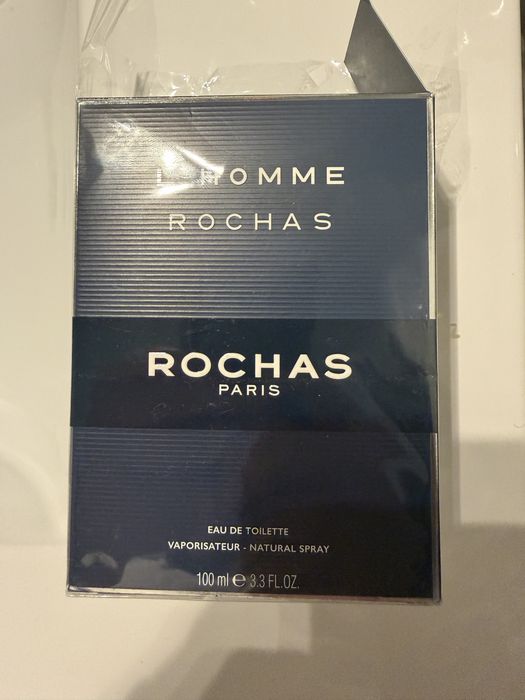 L’homme Rochas EDT 100 ml em caixa usado só uma vez, novo 100Ml