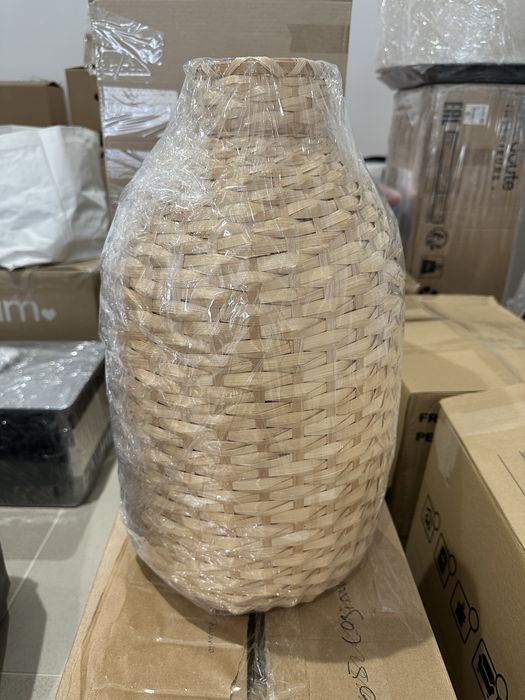 Cesto/jarra ikea decoração