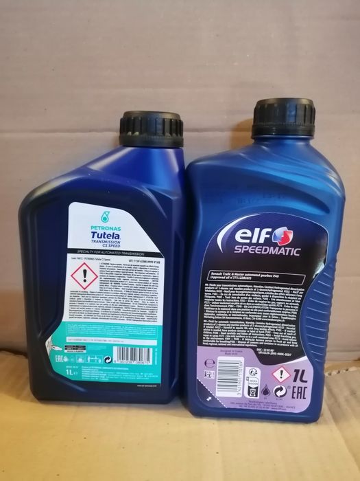 Масло приводу роботизованої КПП  TUTELA CS SPEED і ELF SPEEDMATIC