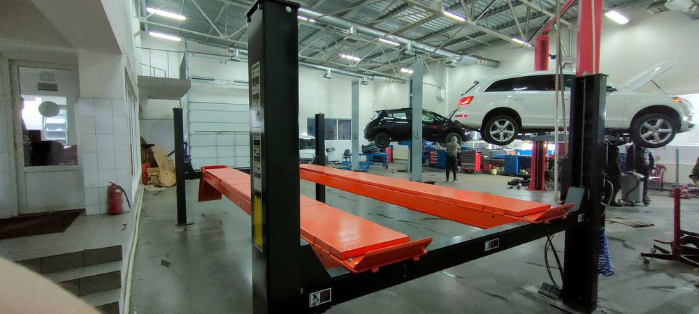 четырехстоичный подйомник для СТО. Акция!!