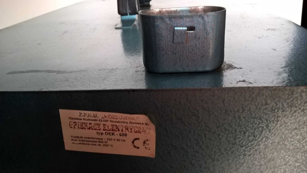 Piec suszarka opiekacz elektryczny grzałki ceramiczne 900W typ OEK-900