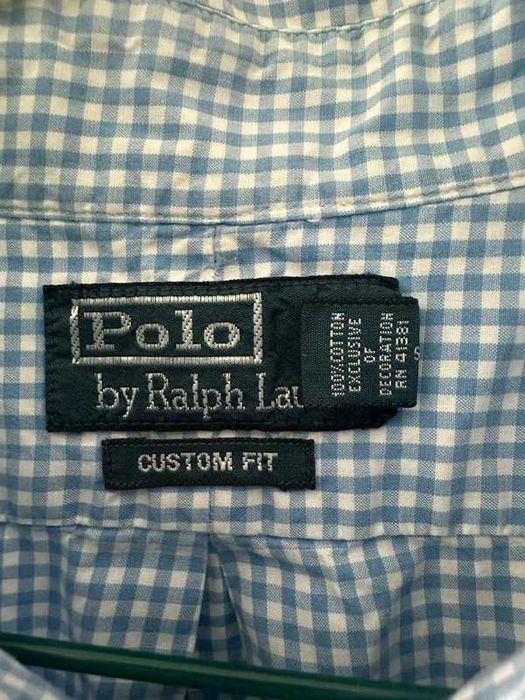 Polo Ralph Lauren Custom Fit – Klasyczna Koszula w kratę z Haftem