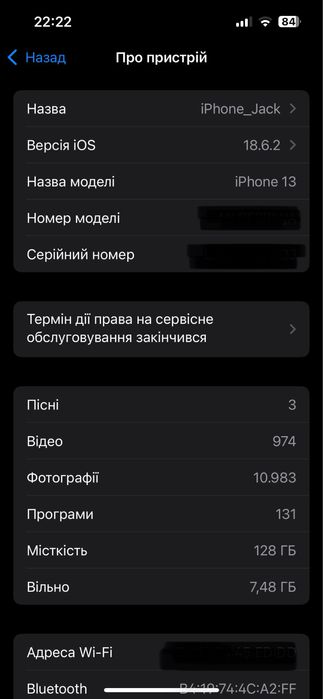 Apple iphone 13 Midnight Neverlock 128GB