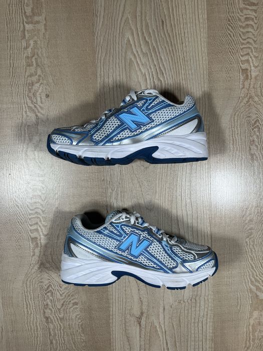 New Balance 740 białe/niebieskie rozmiar 36